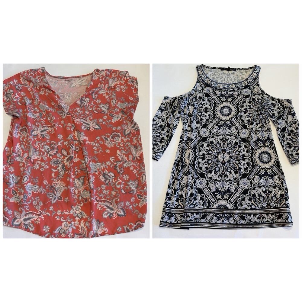 Wholesale Bulk Lot of 10 Women’s Blouses Tops Shirts Dresses Size XS (WT7) - Picture 4 of 14